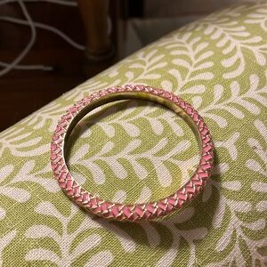 Lily Pulitzer Pink and Gold Bangle